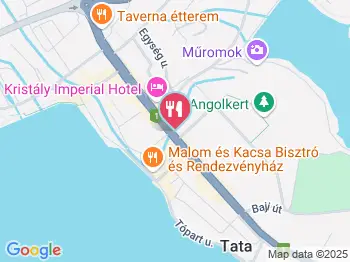 Mahagóni Étterem Tata a térképen
