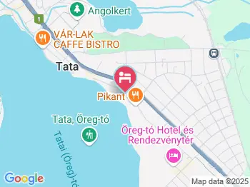 Mónika Panzió Tata a térképen