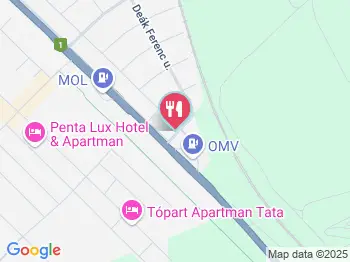 Morado Cafe & Restaurant Tata a térképen