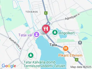 Oscar Bar and Restaurant Tata a térképen