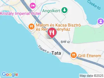 Petre Cukrászda Tata a térképen