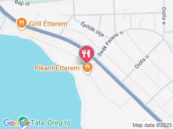 Pikant Étterem Tata a térképen