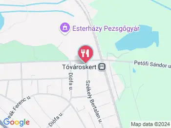 Pizza Corner Tata a térképen