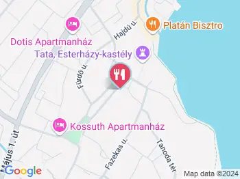 Pizzalab Tata Tata a térképen