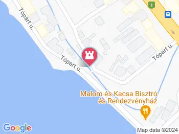 Pötörke-malom Tata a térképen