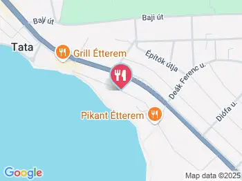 Séró Büfé Tata a térképen