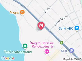 Szálka Bár Tata a térképen