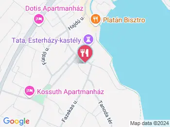 Szalon Kávézó Tata a térképen