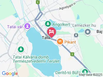 Tata Panzió Tata a térképen
