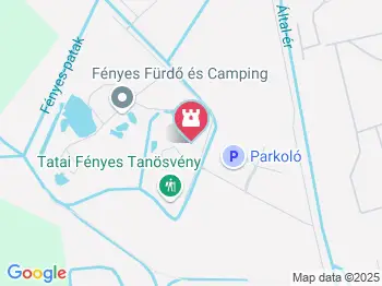 Tatai Fényes Fürdő Tata a térképen