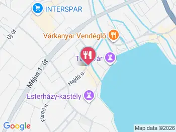 Várárok terasz & bisztró - halsütöde Tata a térképen