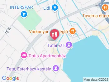 Várkanyar Kávéház Tata a térképen