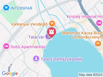 Végvári vitéz Tata a térképen