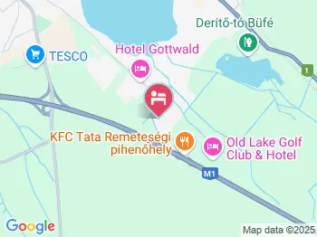 Zöld Kocsi Apartman Tata a térképen