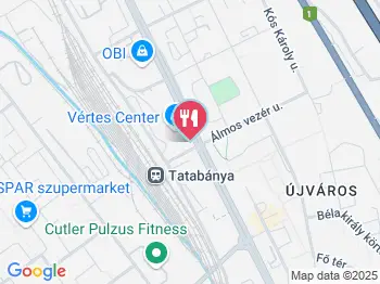 Cafe Frei Tatabánya a térképen