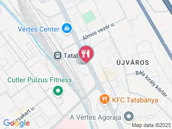 Don Giovanni Pizzéria Tatabánya a térképen