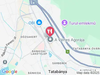 Hotel Árpád Étterme Tatabánya a térképen