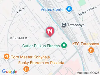 Ízműhely Tatabánya a térképen