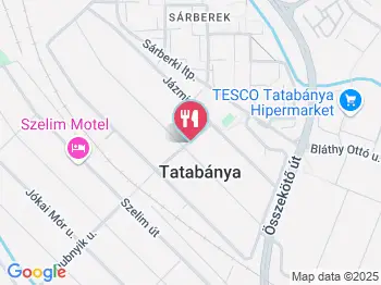 Pizzafaló Tatabánya a térképen