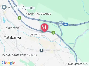 Romantik Panzió & Étterem Tatabánya a térképen