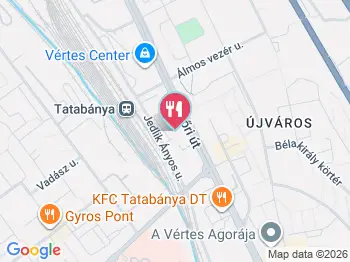 Roxxy Music Café Tatabánya a térképen