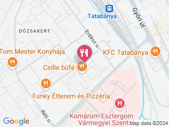 Spejz Vendéglő Tatabánya a térképen