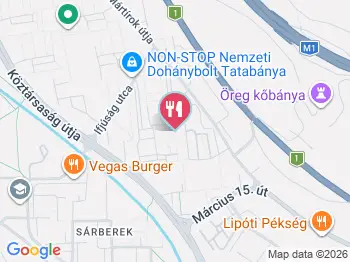 Tani Pékség Tatabánya a térképen