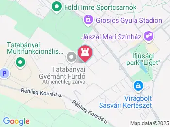 Tatabánya Kalandpark Tatabánya a térképen