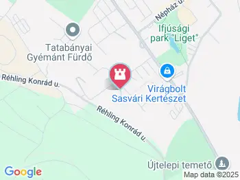 Tatabányai Gyémánt Fürdő Tatabánya a térképen