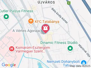 Tatabányai Múzeum Tatabánya a térképen