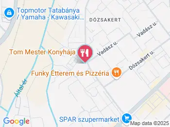 Tom Mester Konyhája Tatabánya a térképen