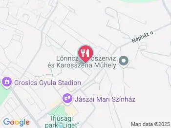 Tröszti Klub Étterem & Söröző Tatabánya a térképen