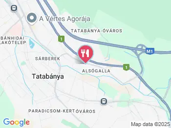 Vadvirág Vendéglő Tatabánya a térképen