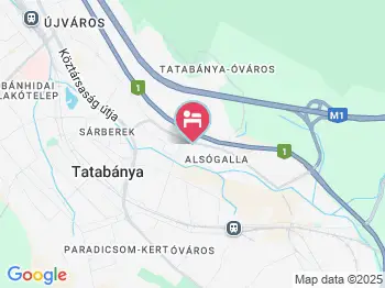 Vadvirág Panzió Tatabánya a térképen