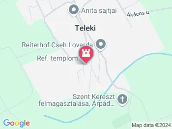 Teleki Református templom Teleki a térképen