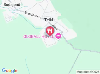 Globall Football Park és Sporthotel étterme Telki a térképen