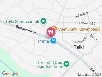 Telki Pékség Telki a térképen