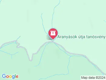 Aranyásók útja tanösvény Telkibánya a térképen