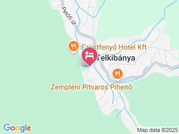 Aranybánya Családi Wellness Hotel Telkibánya a térképen