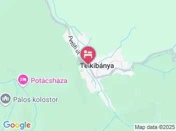 Aranybánya Panzió és Apartmanház Telkibánya a térképen