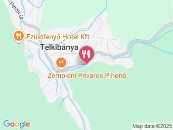 Aranygombos Fogadó étterme Telkibánya a térképen