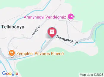 Érc- és Ásványbányászati Múzeum Ipartörténeti Gyűjteménye Telkibánya a térképen