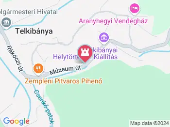 Koncz Káplár Emléktáró Telkibánya a térképen