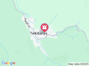 Vártemplom Telkibánya a térképen