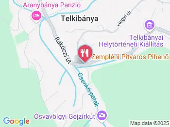 Zempléni Pitvaros Pihenő Telkibánya a térképen