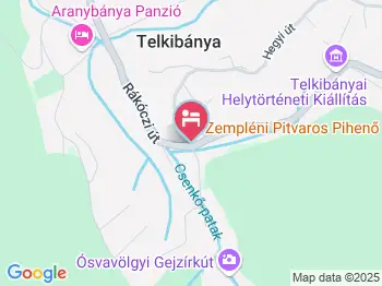 Zempléni Pitvaros Pihenő Telkibánya a térképen