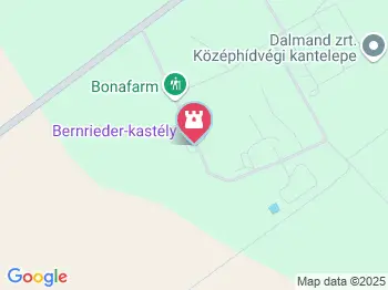 Bernrieder-kastély Tengelic a térképen