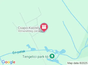 Csapó kastély Tengelic a térképen