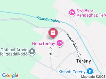 Cserje gombamúzeum Terény a térképen