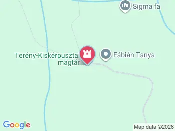 Szent-Györgyi Albert emlékhely Terény a térképen